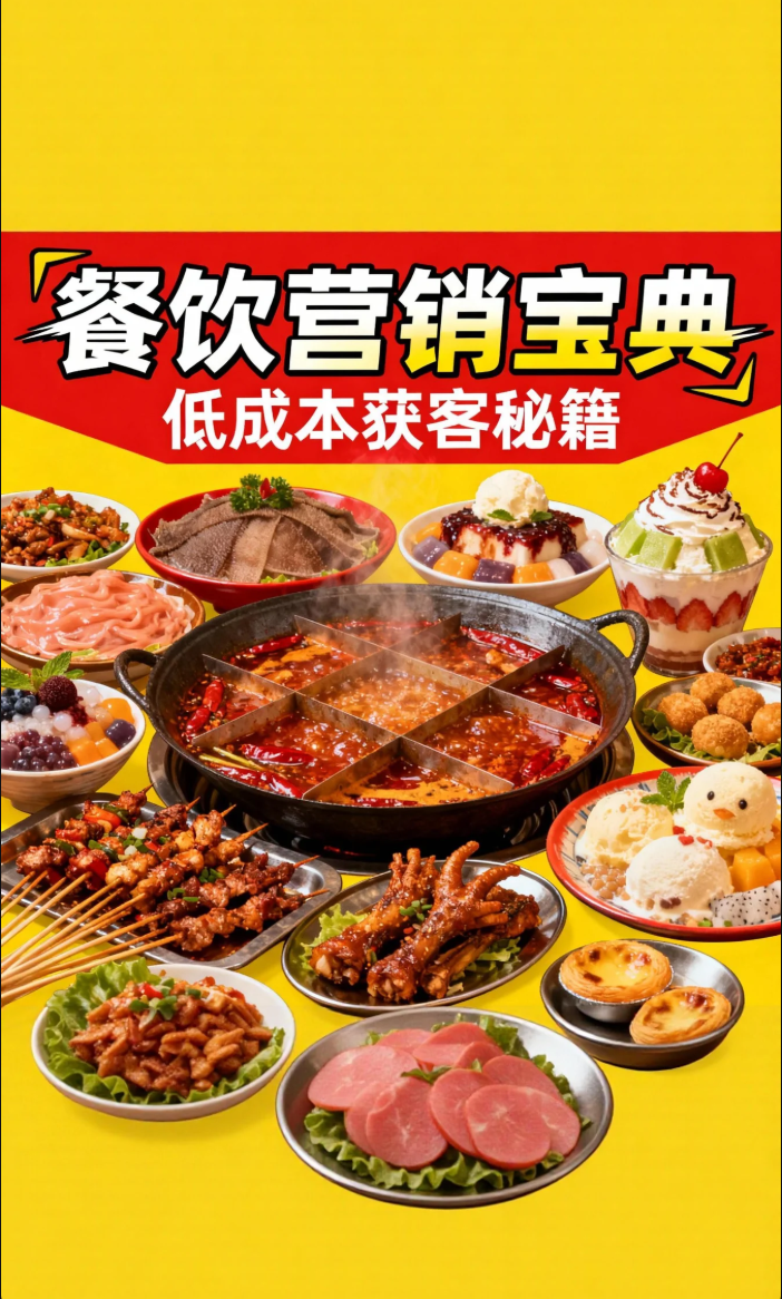 餐饮营销宝典：小红书低成本获客秘籍